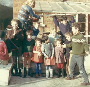 School photo at summerhouse circa 1967 /8